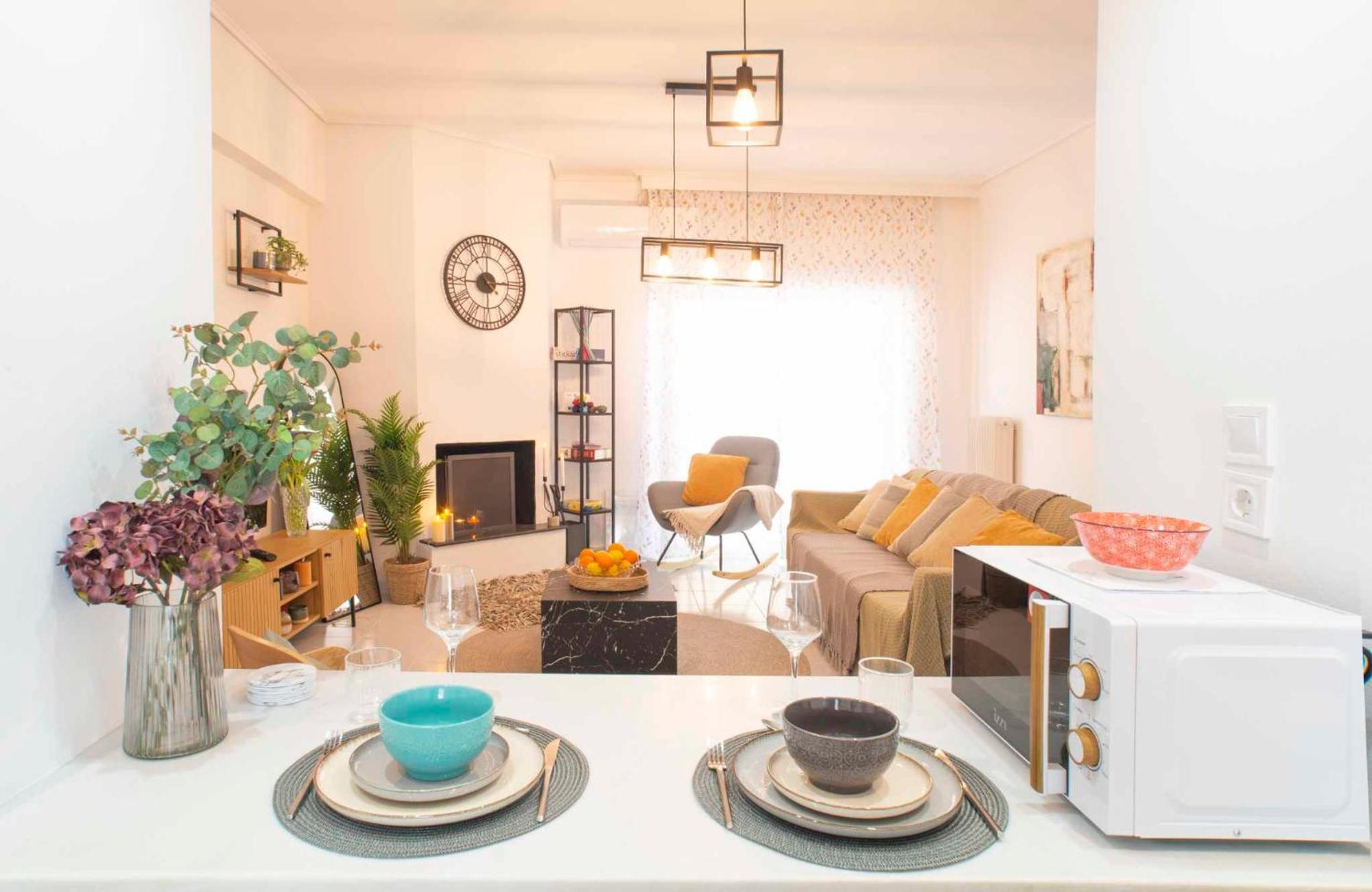 Top Floor Apartment In Chalkida Luaran gambar
