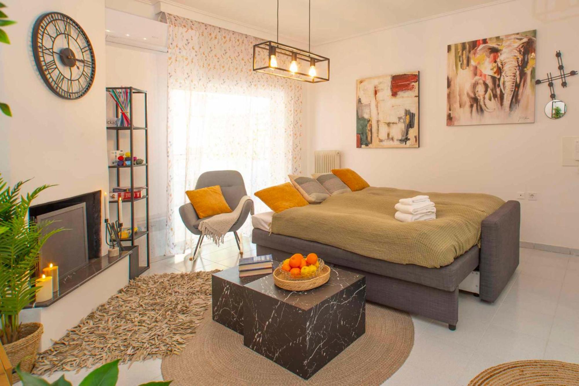 Top Floor Apartment In Chalkida Luaran gambar